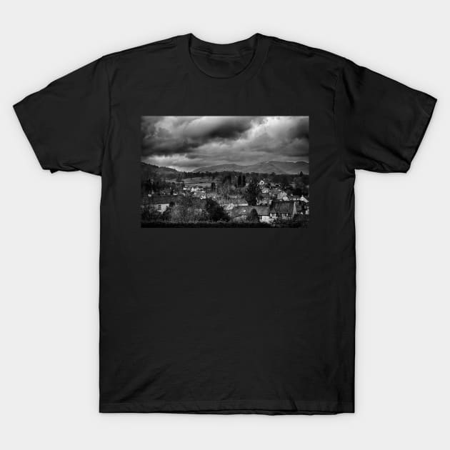 Clouds over Hawkshead T-Shirt by InspiraImage